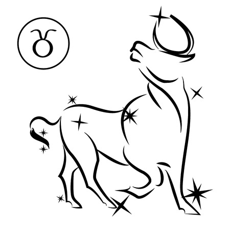 Il cielo di iuly astrologia segno zodiacale toro Disegni dei segni zodiacali